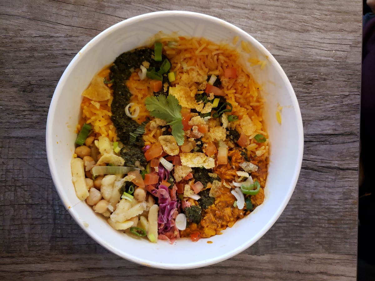 Poké Poulet teriyaki