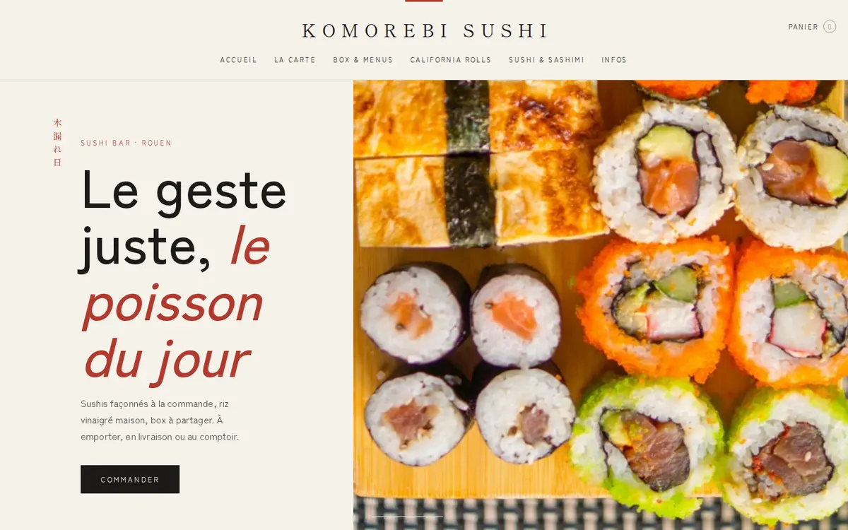 Modèle Japanese Minimal sur ordinateur